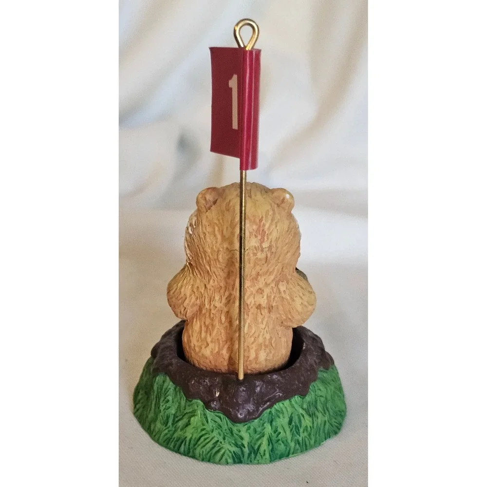 Hallmark Caddyshack Gopher Bobble-Head Ornament  2009 Warner Bros Golf Movie